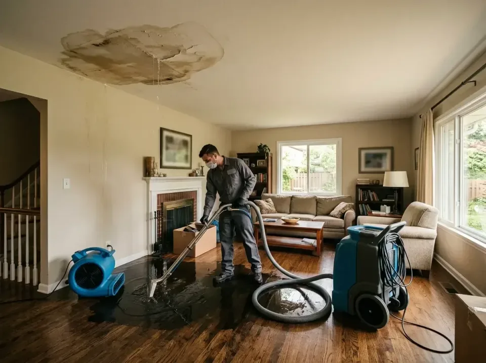 attic-pipe-burst-ceiling-drip-008 — frequently asked questions, Water Damage Restoration & Carpet Care in Newton, KS